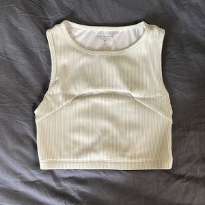 Year of ours ribbed cut out sports bra size small